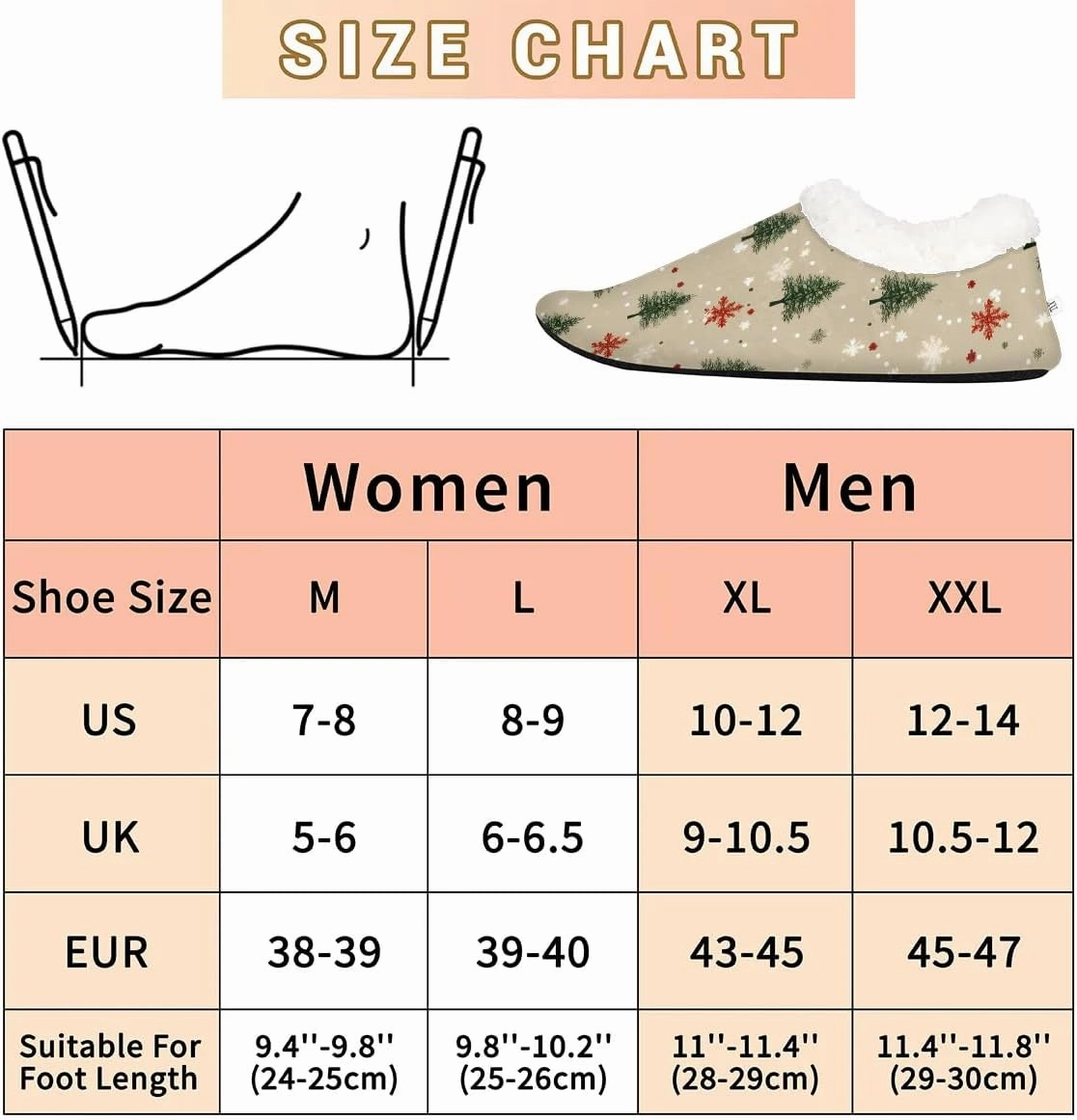 Fuzzy Slippers for Women Non-Slip Home Slippers Warm Indoor Bedroom Slippers Fluffy Women's Slippers Cozy Gift for Home Travel