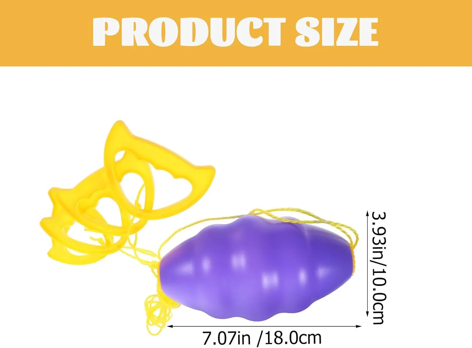 Gadpiparty 2pcs Rally Ball Interactive Balls Toy Children Balls Collaboration Hand Draw Balls Cooperative Puller Double Rallying Balls Double Pulling Toy Plastic Kids Balls Hand Pulling Balls
