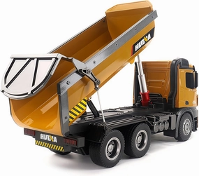 Gemini&Genius Truck Toy for Kids, Construction Vehicle Dump Truck Toy, Heavy Duty Alloy Construction Vehicle Toys, 1:50 Scale Diecast Site Dumper, Toy Trucks for Kids