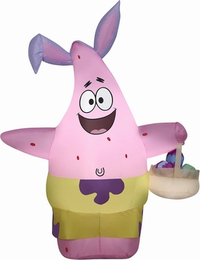 Gemmy 4 ft. Airblown Patrick in Easter Outfit