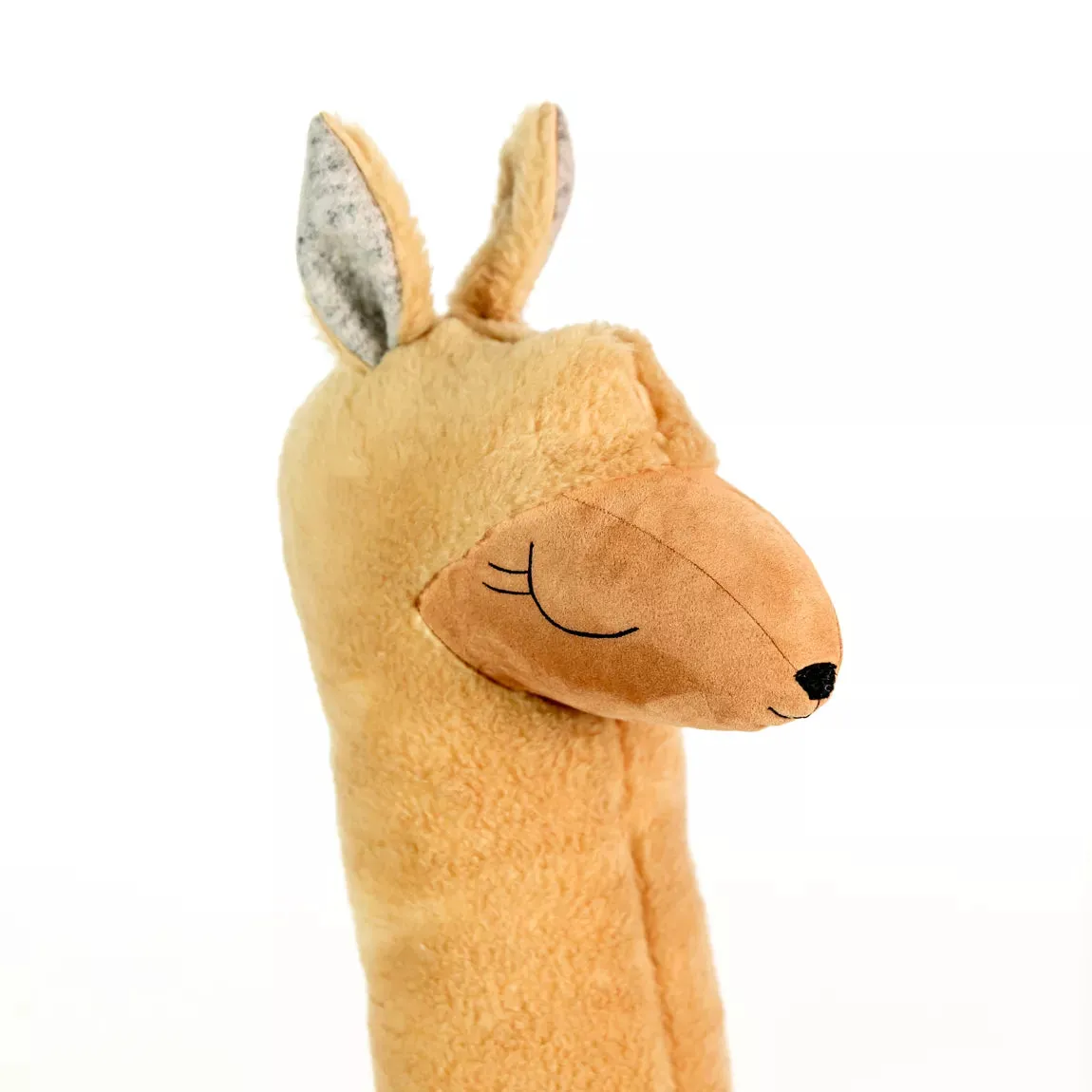 Giant Plush Toy Alpaca, rust - 120 cm