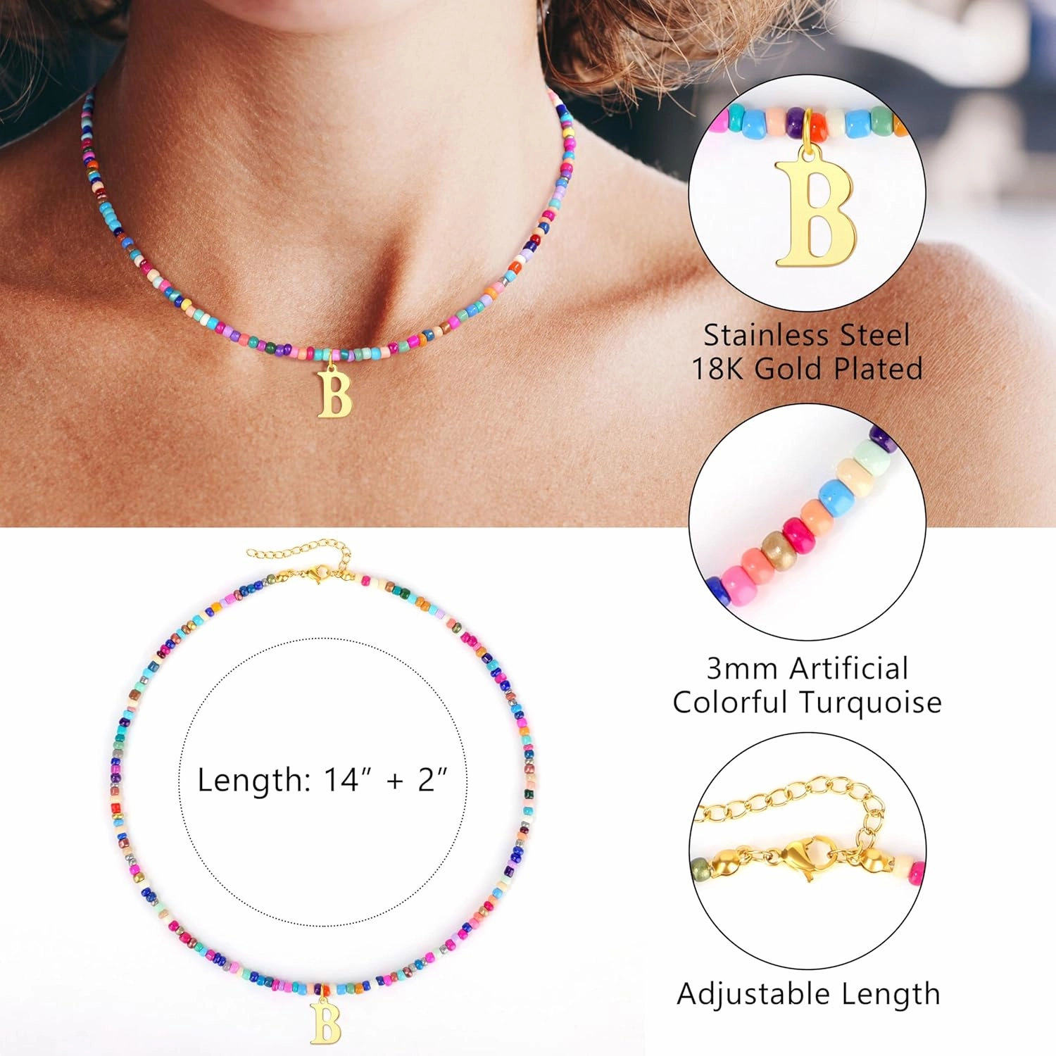 Gifts for Women Teen Girls, Teen Girl Gifts Trendy Stuff Christmas Birthday Gifts for 10 11 12 13 14 15 16 18 Year Old Girls Tween Girls Gift for Girl Her Sister Daughter Girlfriend Pink Initial B