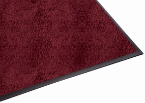 Guardian Floor Protection 94061035 Platinum Series Indoor Wiper Floor Mat, Rubber with Nylon Carpet, 6' Length, 10' Width,, Burgundy