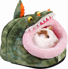 Guinea Pig Rat Bed and Hideout for Ferret Hedgehog Sleep and Hide, Hamster Small Pet Animals Supplies Toy Cage Accessories Nest