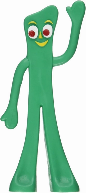 Gumby Original Bendable Figure - Nostalgic Toy, PVC Material, Safe for Kids, Poseable Action Figure