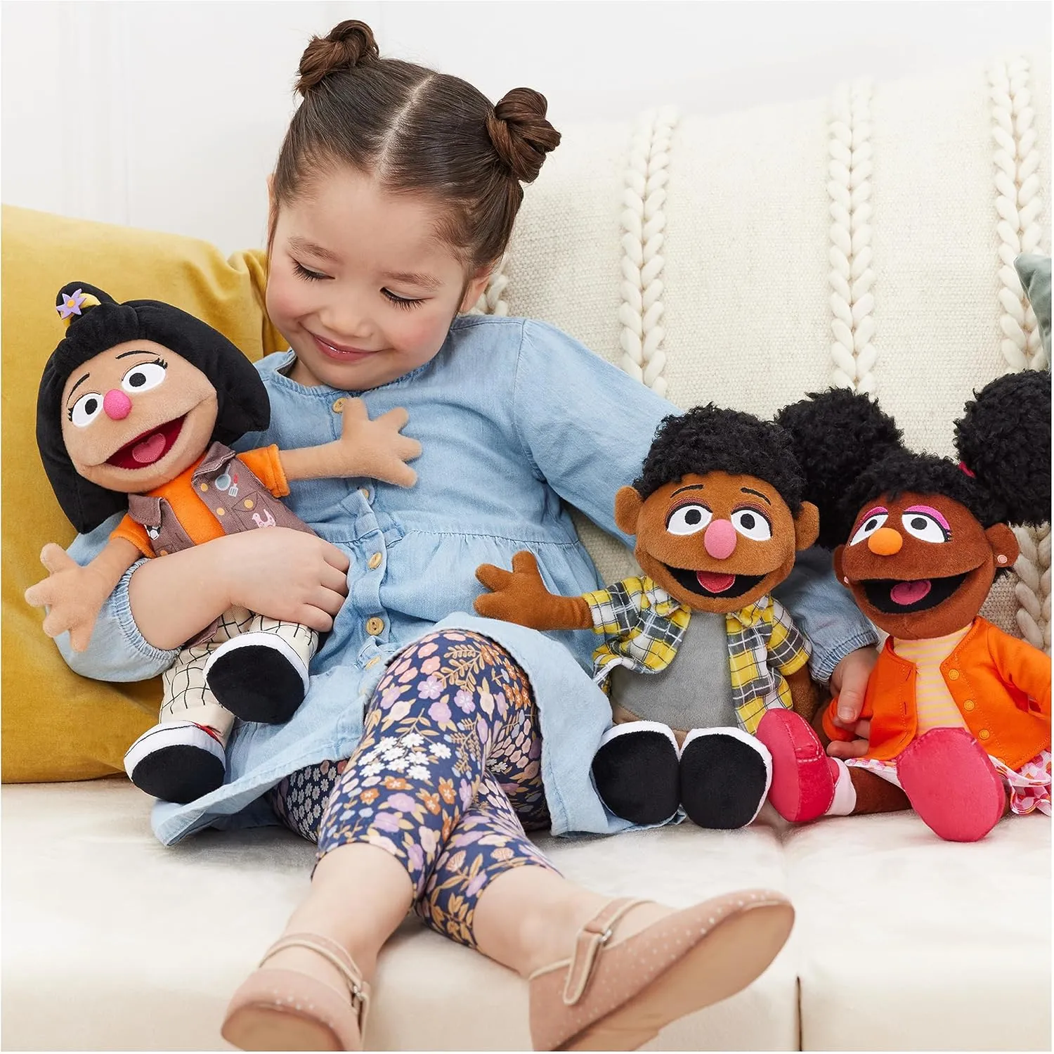 GUND Sesame Street Official Tamir Plush, Premium Plush Doll for Ages 1 & Up, 13”