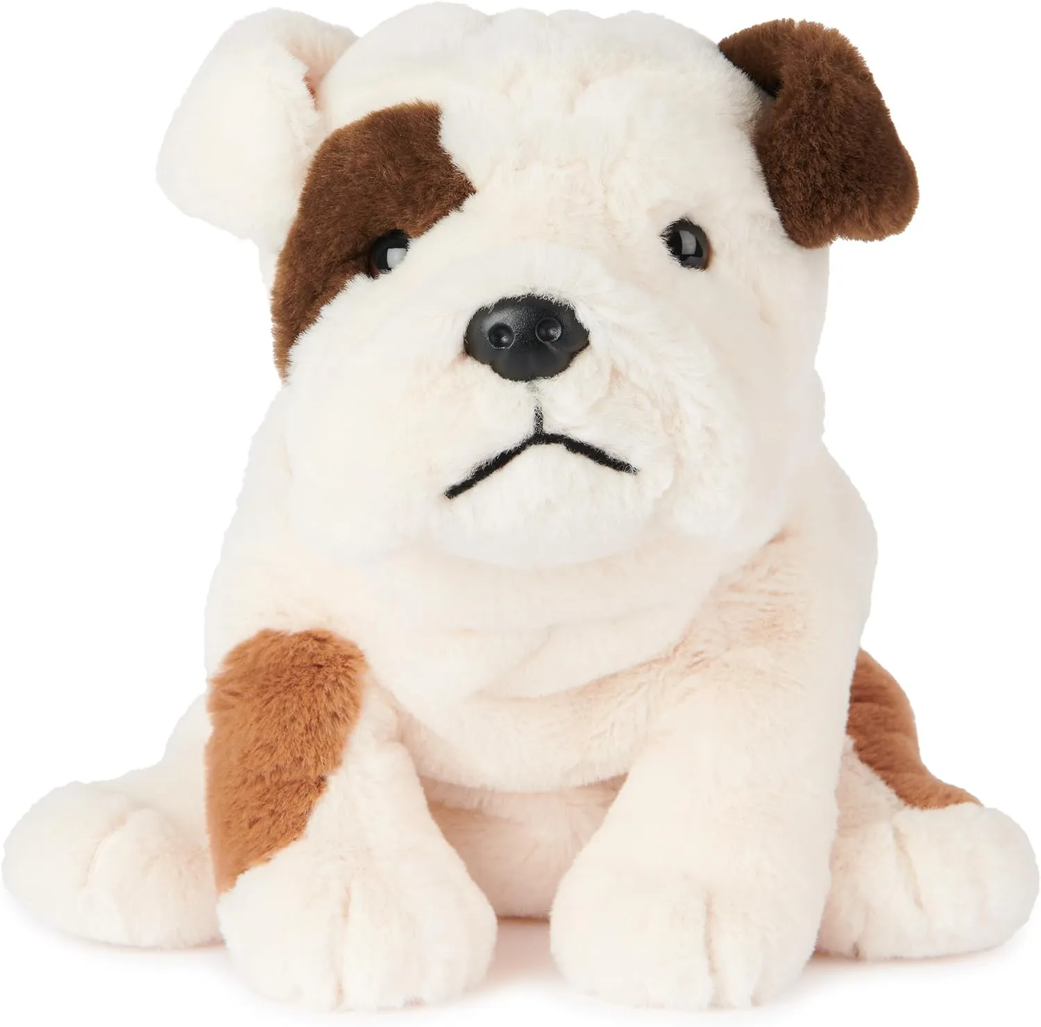 GUND Toast Bulldog Puppy Plush, Stuffed Animal Dog for Ages 1 and Up, 10”, Brown/White