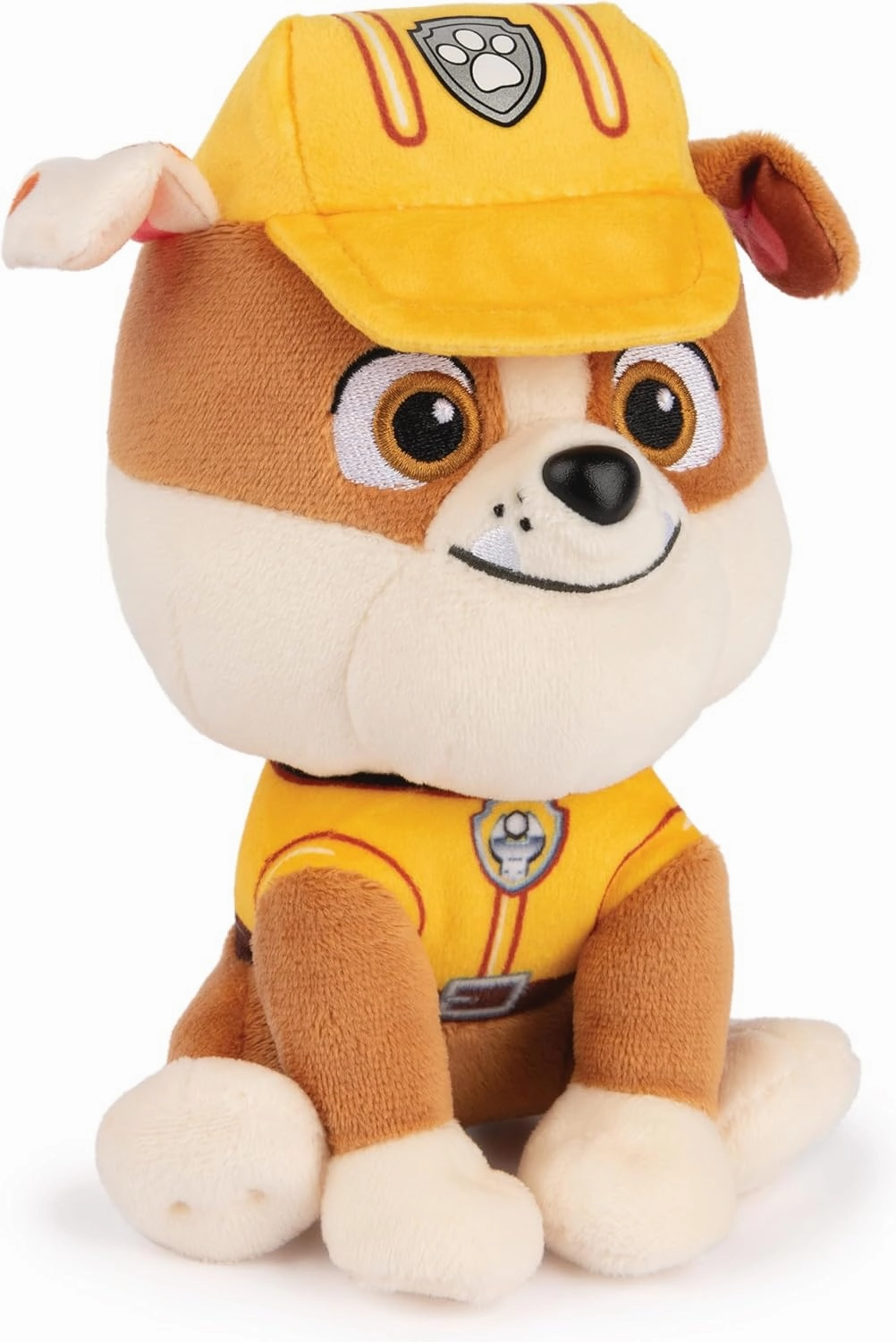 GUND Paw Patrol Rubble Plush Toy, 6"