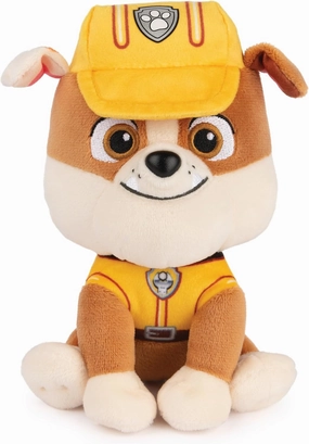 GUND Paw Patrol Rubble Plush Toy, 6"
