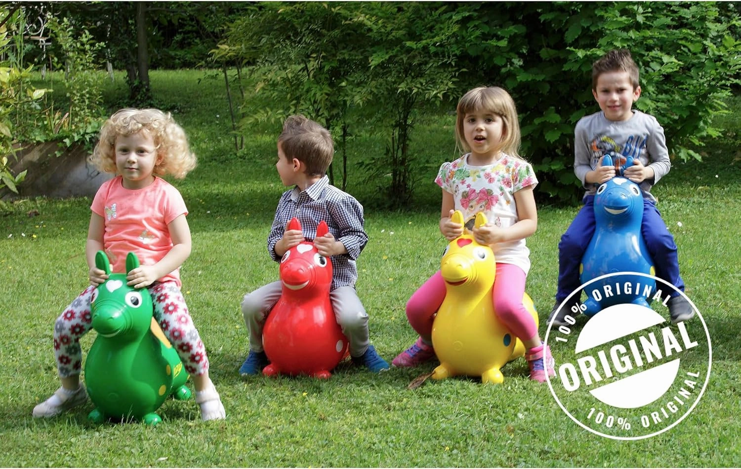 Gymnic Rody Bounce Horse Green