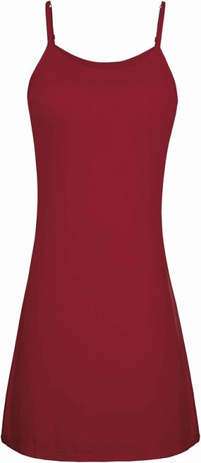 H HIAMIGOS Nightgowns for Women with Built in Bra Slip Dress Sleepwear Sleeveless Nightdress Full Slips