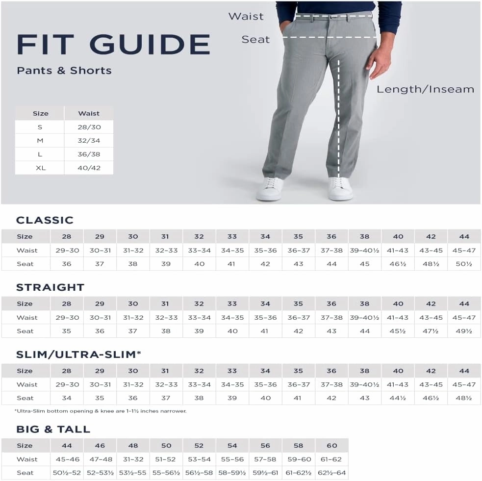 Haggar Mens Classic Fit Stretch Corduroy Pant