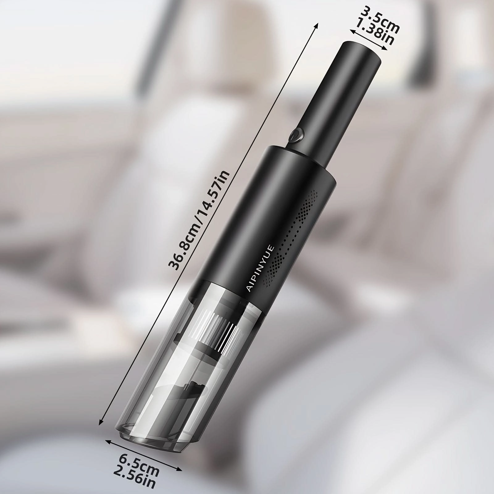 Handheld Cordless Car Vacuum Cleaner – 6000Pa Suction
