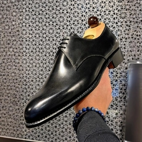 Handmade Calfskin Classic Oxford Shoes