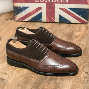 Handmade Classic Men's Formal Oxford Shoes