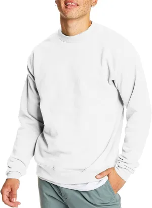 Hanes Men's EcoSmart Fleece, Pullover Crewneck Sweatshirt, 1 or 2 Pack
