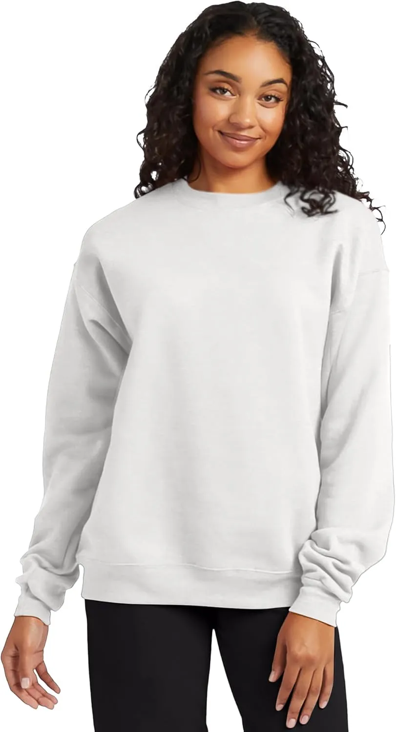 Hanes Men's EcoSmart Fleece, Pullover Crewneck Sweatshirt, 1 or 2 Pack