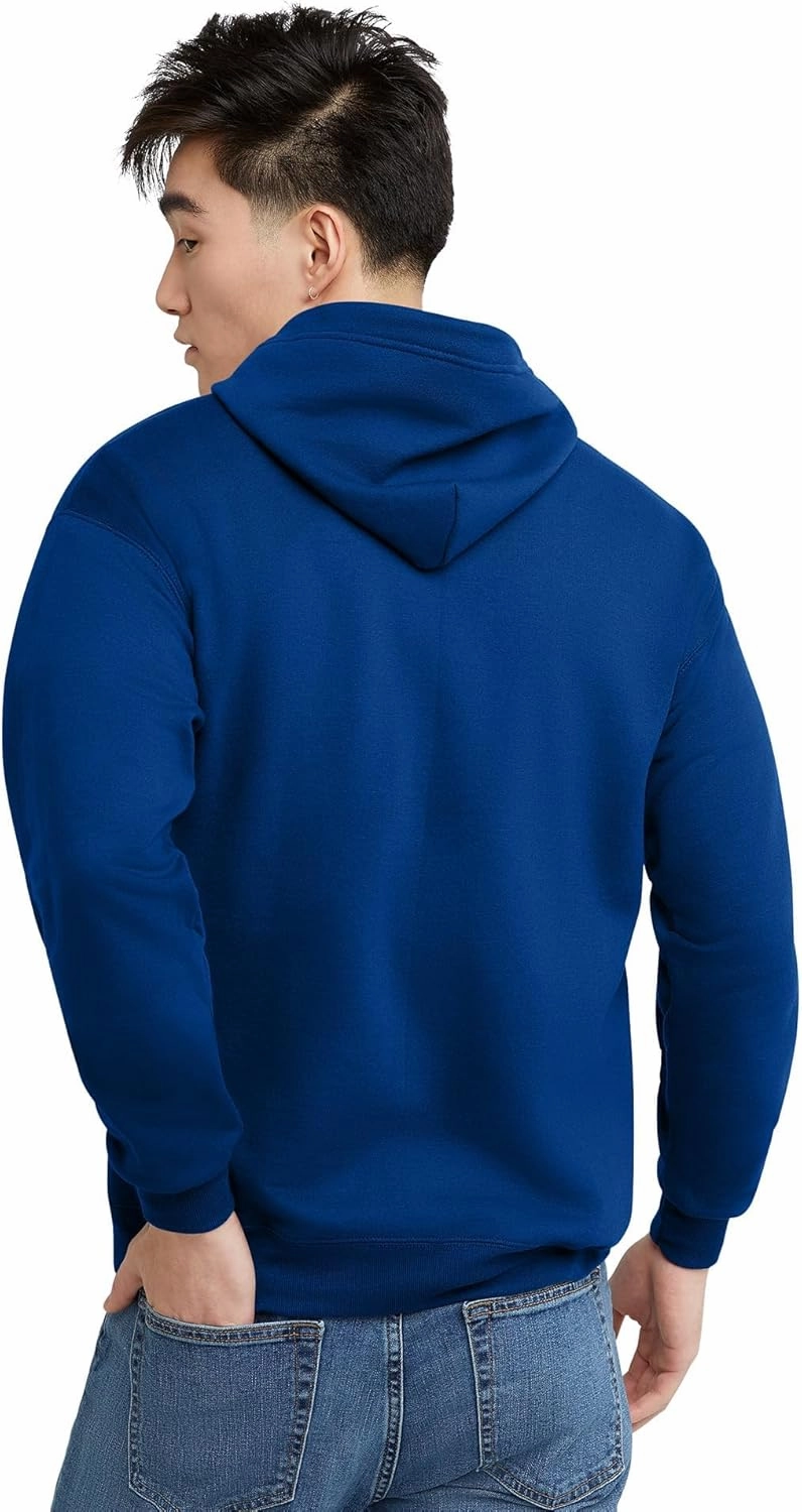 Hanes Men's EcoSmart Fleece Full-Zip Hoodie Sweatshirt