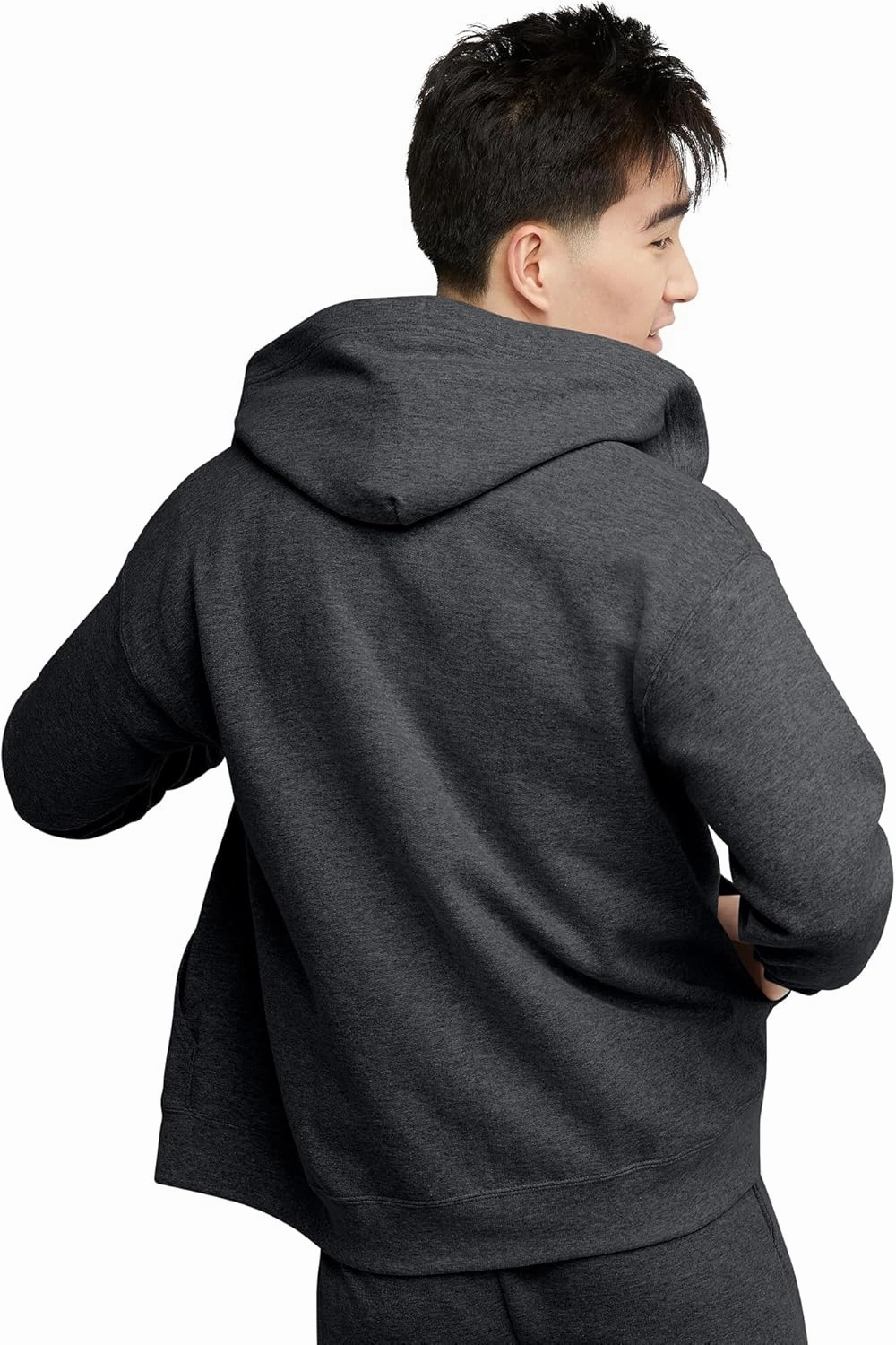 Hanes Men's EcoSmart Fleece Full-Zip Hoodie Sweatshirt