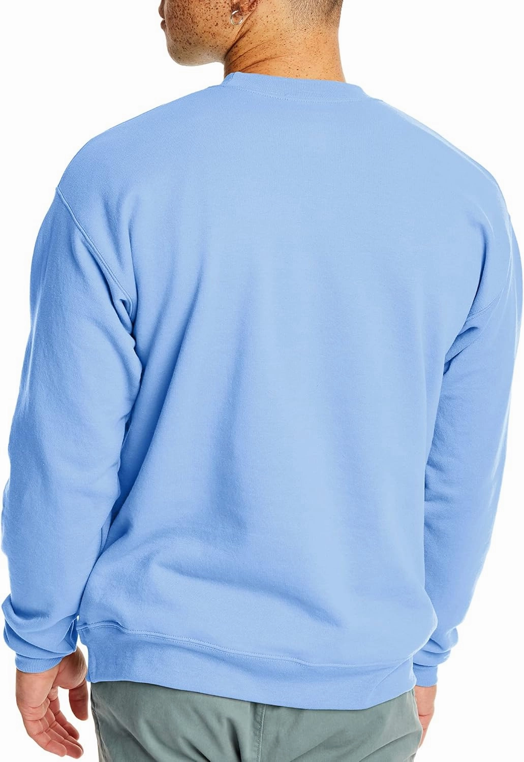 Hanes Men's EcoSmart Fleece, Pullover Crewneck Sweatshirt, 1 or 2 Pack