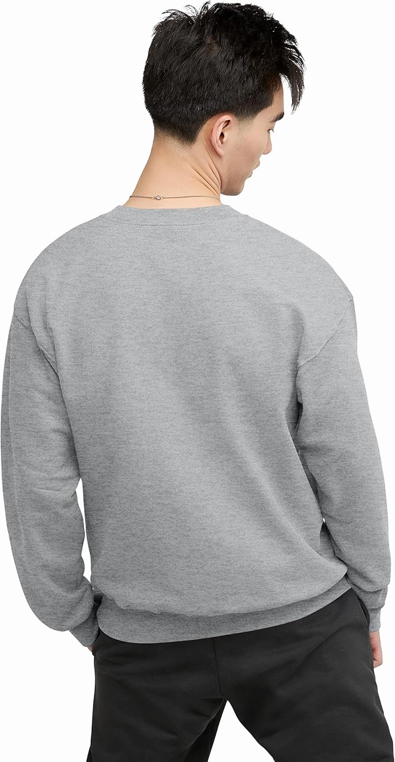 Hanes Men's Sweatshirt, Heavyweight Fleece Sweatshirt, Crewneck Pullover for Men