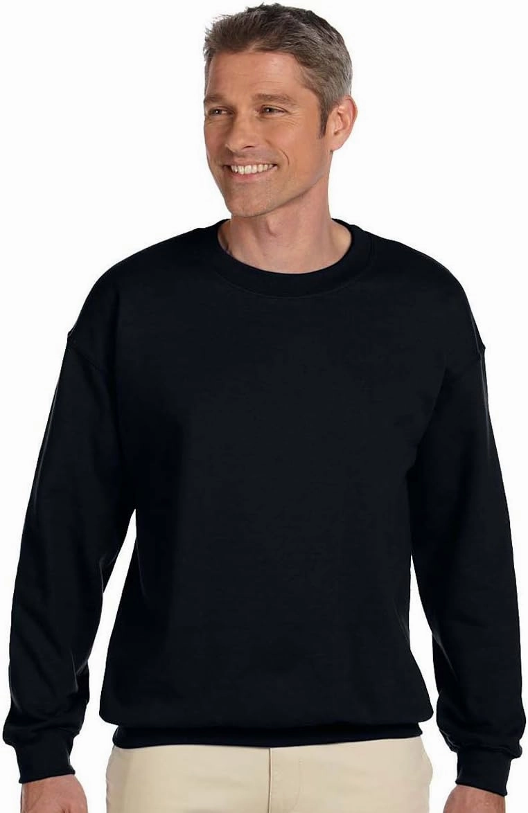 Hanes Men's Sweatshirt, Heavyweight Fleece Sweatshirt, Crewneck Pullover for Men