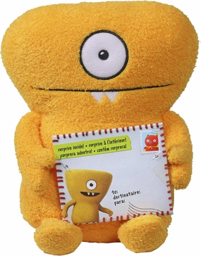 Hasbro Toys Sincerely Uglydolls Hugs & Headstands Wedgehead Stuffed Plush Toy, Inspired by The Uglydolls Movie, 7.5" Tall