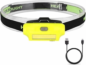Head Torch,Head Light，Hard hat Light，Camping Gear and Equipment，Headlight，headlamp， Head Light led ，Rechargeable Flashlight