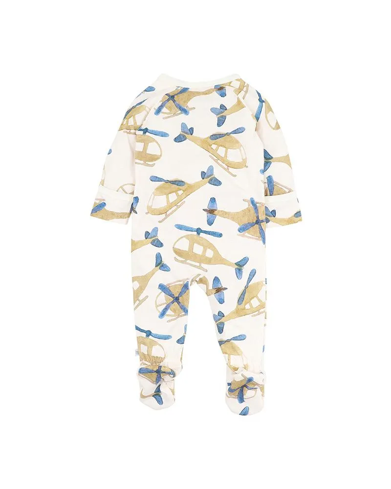 HIGH FLYER LS ZIP ONESIE