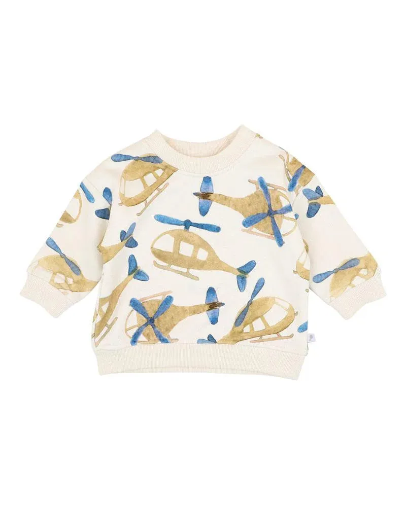 High Flyer Print Sweatshirt