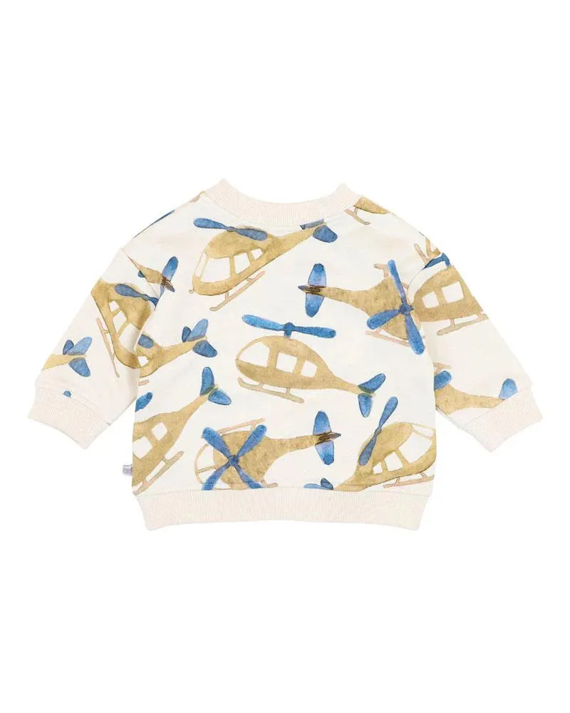 High Flyer Print Sweatshirt