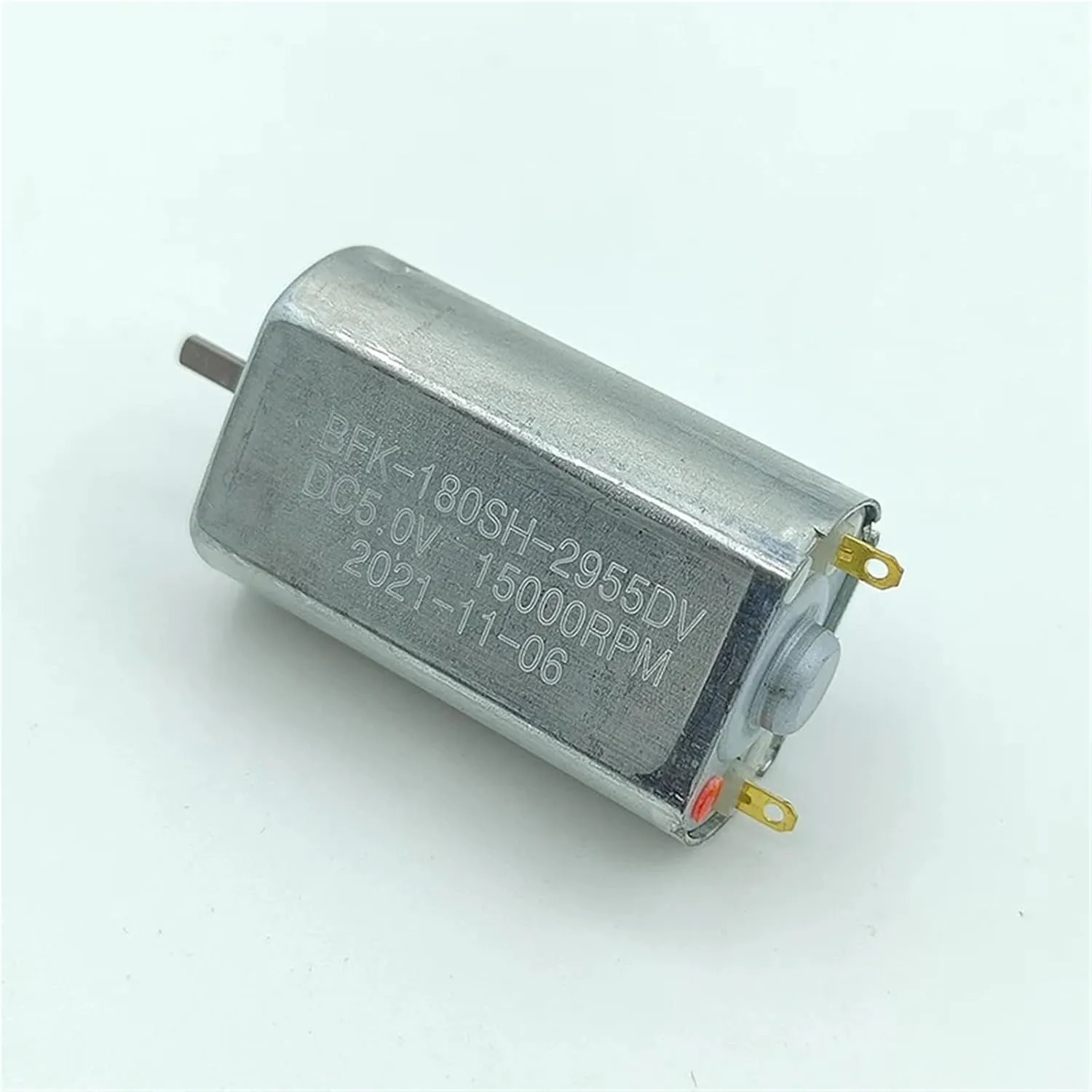High Speed Mini 180 Motor DC 3V-6V 18000RPM D Shaft 20mm Electric Motor for DIY Hobby Toy Car Boat Model (15000-5V)