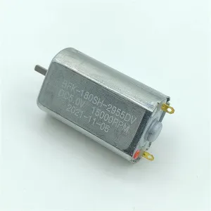High Speed Mini 180 Motor DC 3V-6V 18000RPM D Shaft 20mm Electric Motor for DIY Hobby Toy Car Boat Model (15000-5V)