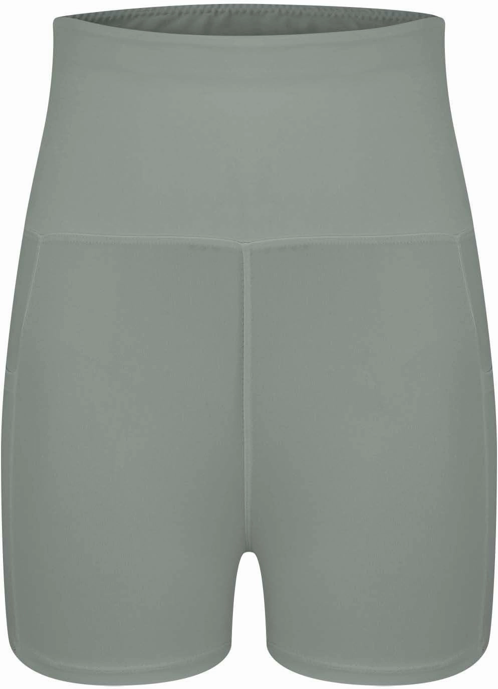 High Waisted Biker Shorts for Women Women's Hip Running Five Point Fitness Pants High Waisted Hip Tight