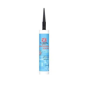 Homdum WEATHERSEAL 100% neutral Silicone Sealant alseal weatherproof sealant with superior Adhesive Cartridge Low VOC indoor and outdoor use mat white 300 ml