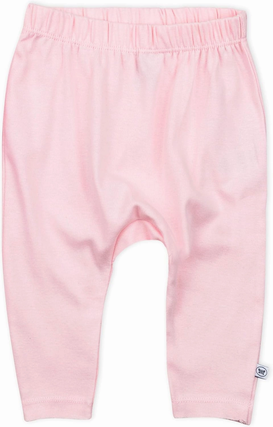 HonestBaby Multipack Harem Pants Roomy Fit Pull on Bottoms 100% Organic Cotton for Infant Baby Boys, Girls, Unisex