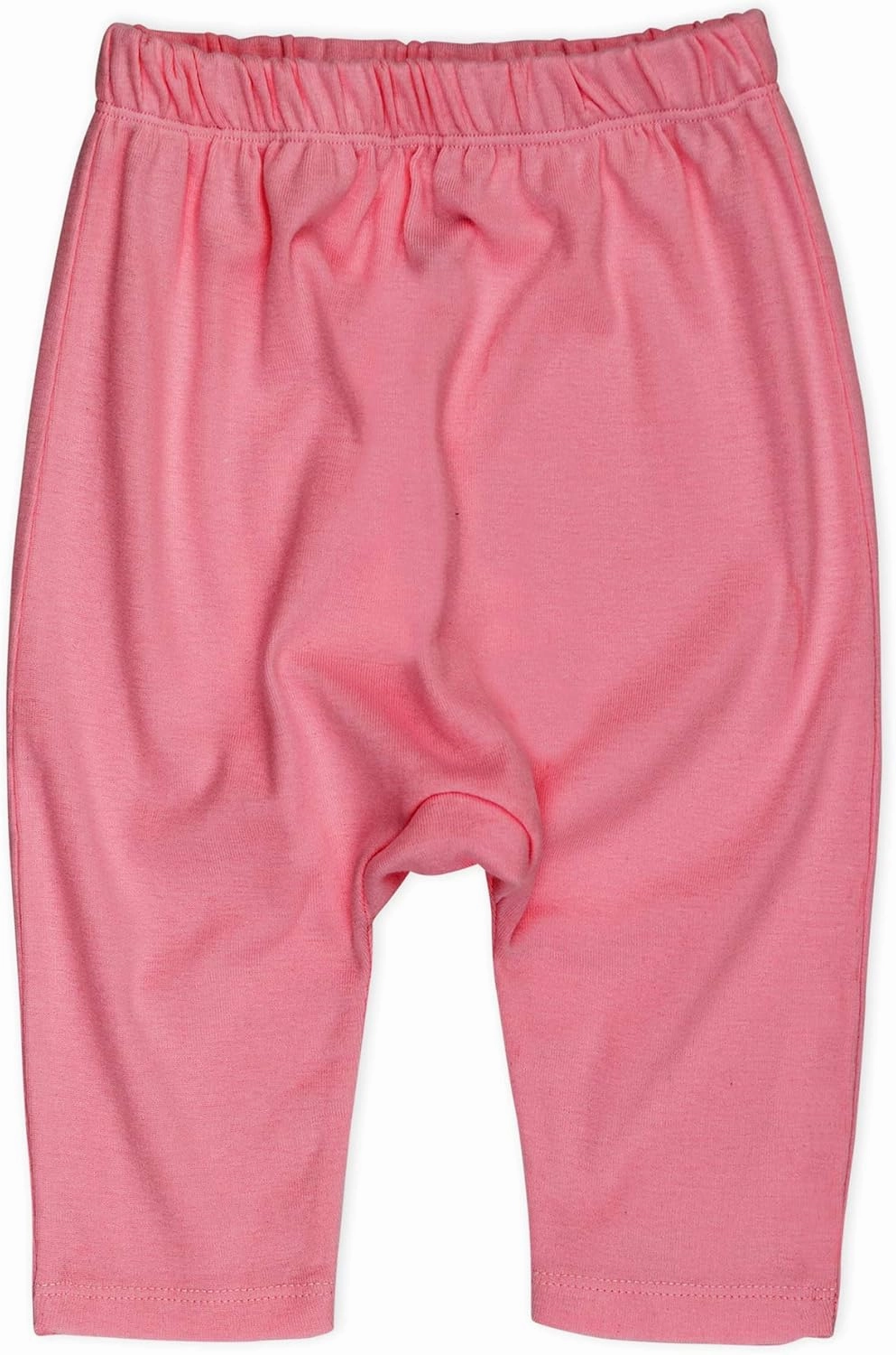 HonestBaby Multipack Harem Pants Roomy Fit Pull on Bottoms 100% Organic Cotton for Infant Baby Boys, Girls, Unisex