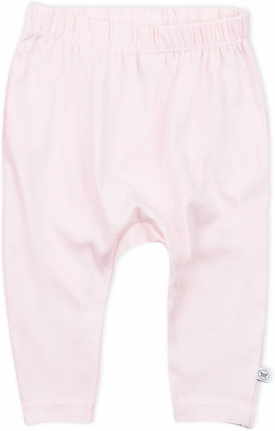 HonestBaby Multipack Harem Pants Roomy Fit Pull on Bottoms 100% Organic Cotton for Infant Baby Boys, Girls, Unisex