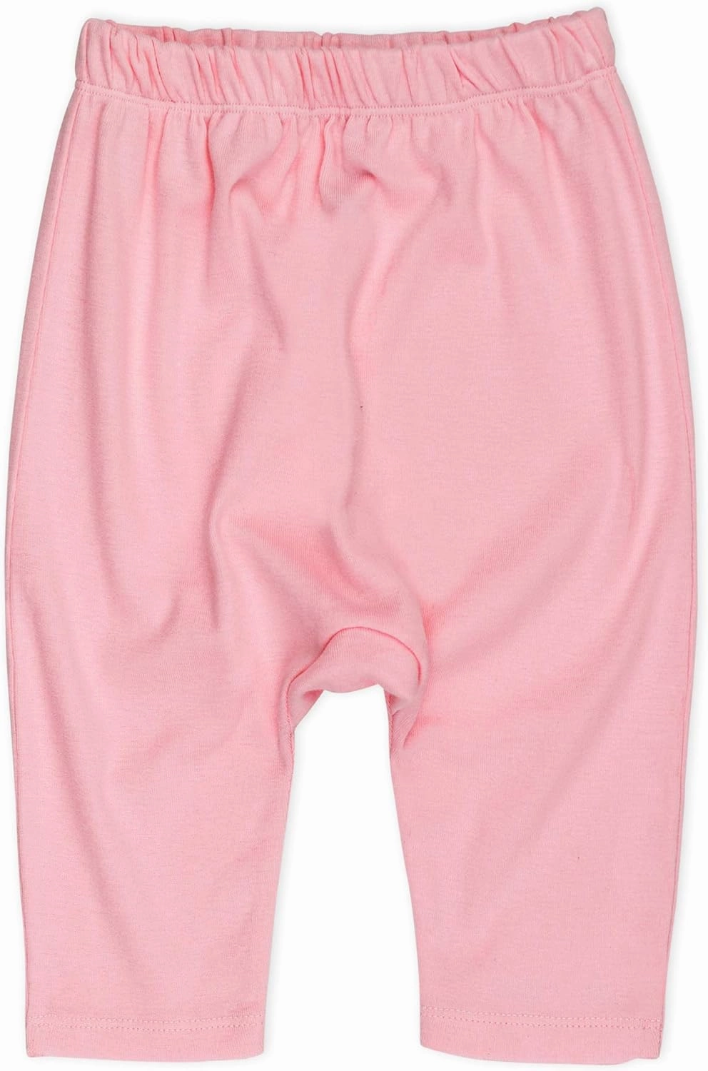HonestBaby Multipack Harem Pants Roomy Fit Pull on Bottoms 100% Organic Cotton for Infant Baby Boys, Girls, Unisex