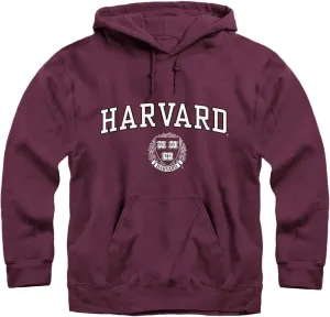 Hoodie Sweatshirt, Unisex, Premium Cotton, Classic Arch with University Crest Logo