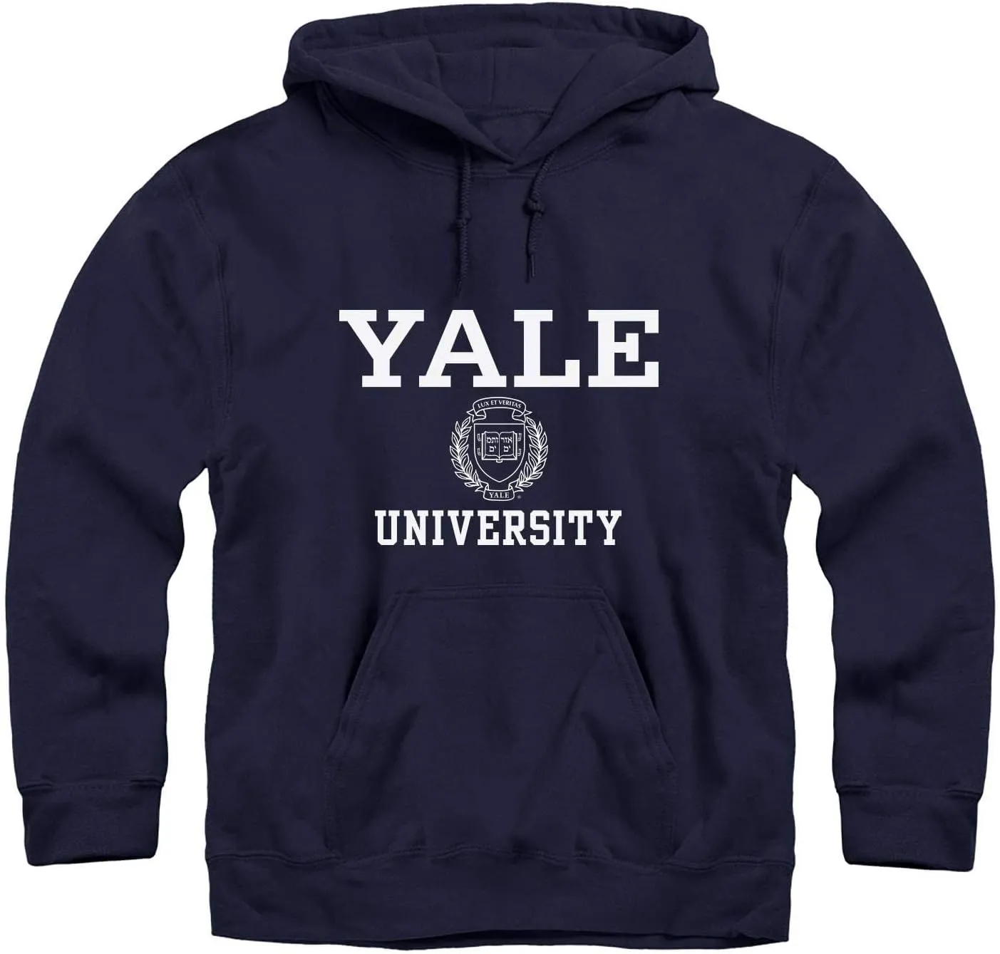 Hoodie Sweatshirt, Unisex, Premium Cotton, Classic Arch with University Crest Logo