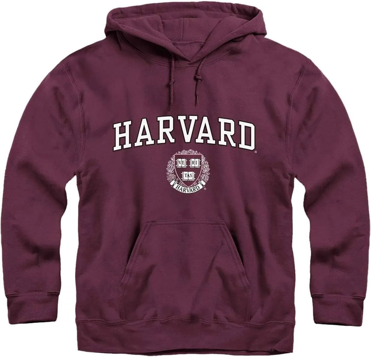 Hoodie Sweatshirt, Unisex, Premium Cotton, Classic Arch with University Crest Logo