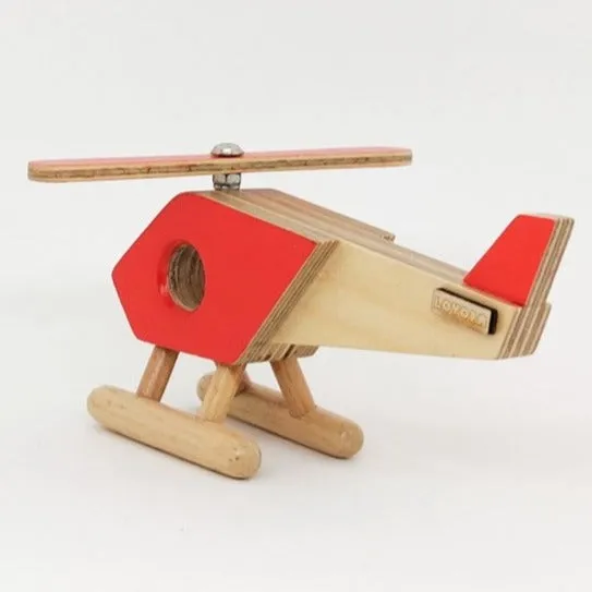 Hopper - Wooden Helicopter Toy (1-3 Years)