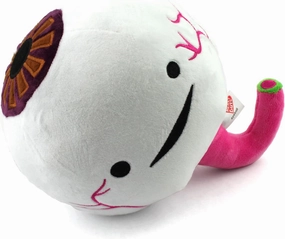 I Heart Guts Stuffed Eyeball Plush - Party Pupil in The House! - 10" Organ Stuffed Animals, Eye Doctor Gifts, Optometry Gifts, Ideal for Students, Opticians, Doctors, & Eye Surgery (Brown Iris)