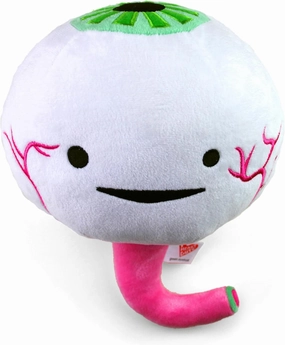 I Heart Guts Stuffed Eyeball Plush - Party Pupil in The House! - 10" Organ Stuffed Animals, Eye Doctor Gifts, Optometry Gifts, Ideal for Students, Opticians, Doctors, & Eye Surgery (Green Iris)