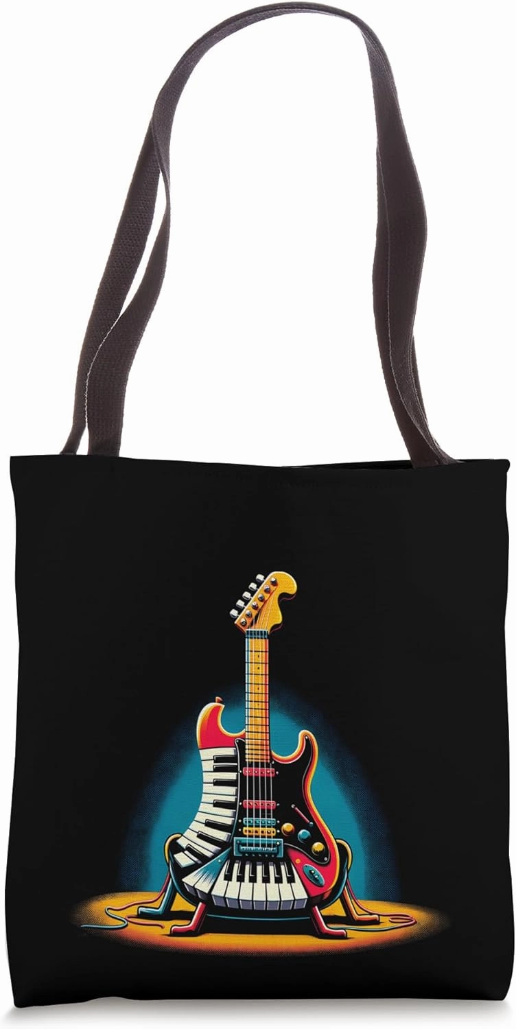 I'm A Key Tar Hero Piano Funny Graphic Tees Tote Bag