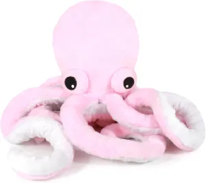 Ice King Bear Cute Big Eyes Octopus Large Stuffed Animals Plush Toy 22 Inches (Pink)