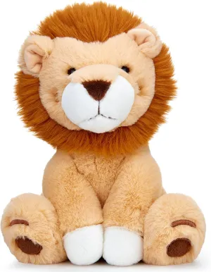 IKASA Lion Stuffed Animals Plush Toys,10" Cute Plushie Soft Cuddly Toy, Gifts for Family Kids Girls Boys