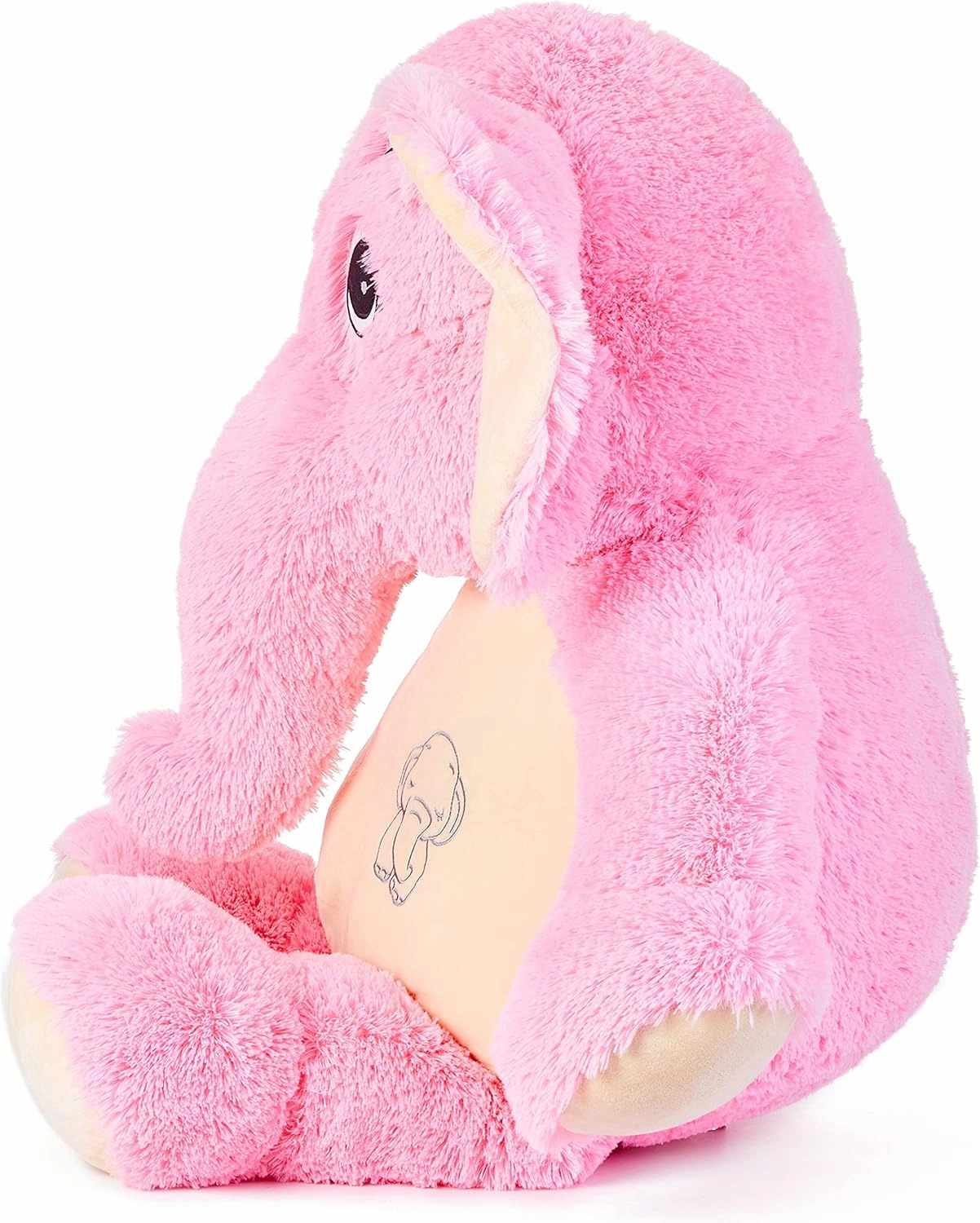 IKASA Giant Elephant Stuffed Animal Plush Toy,39" Large Cute Jumbo Soft Toys,Huge Big Size Fluffy Plushy Fat Oversized Plushie,Gifts for Kids