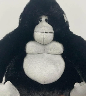 IKASA Gorilla Stuffed Animals Plush Toys,11" Cute Plushie Soft Cuddly Fluffly Toy, Gifts for Family Kids Girls